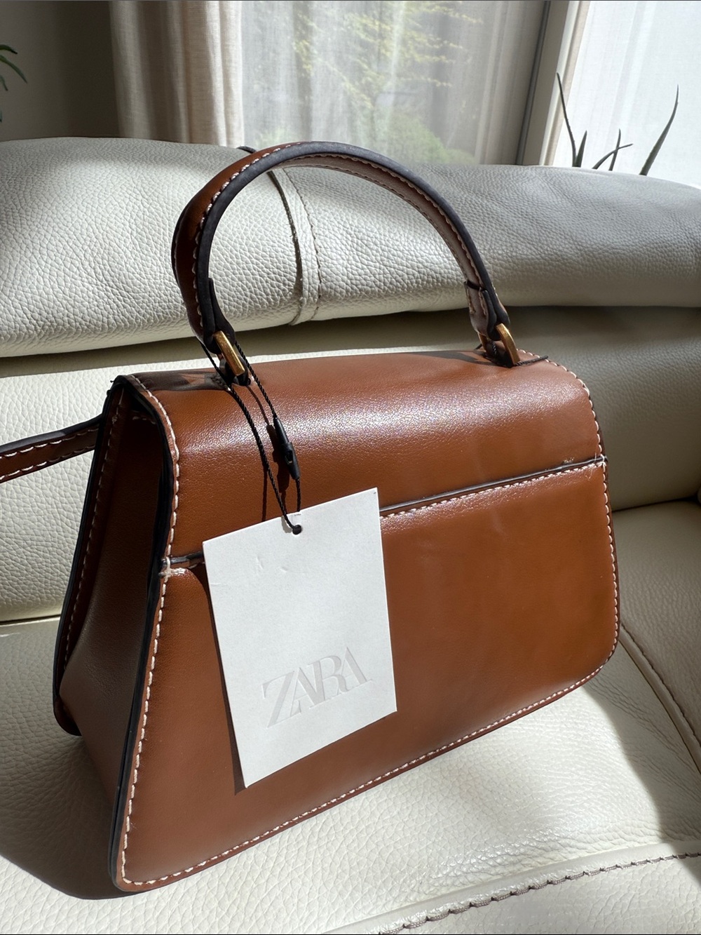 Zara Buckle City Bag - Picture 4 of 13